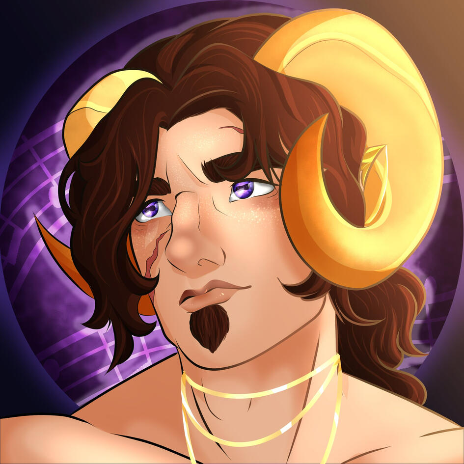 Goren Soldraxinth, an original character who I use for my Dungeons and Dragons campaign.